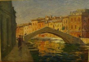 Vue De Venise by Maurice Moisset
