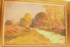 Paysage D'automne by Maurice Moisset
