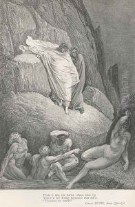 Thais is this, the harlot (Canto XVIII., line 130)