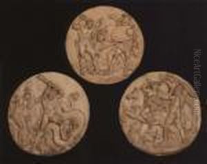 Roundel Of The Labours Of Hercules
