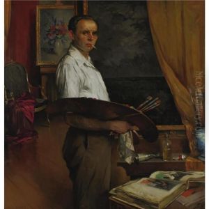 Self-portrait by Maurice, Morris Molarsky