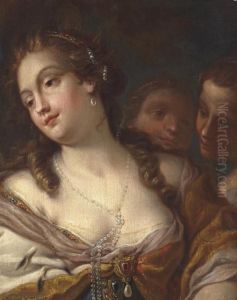 Cleopatra Dissolving Her Pearl Earring by Antonio Molinari