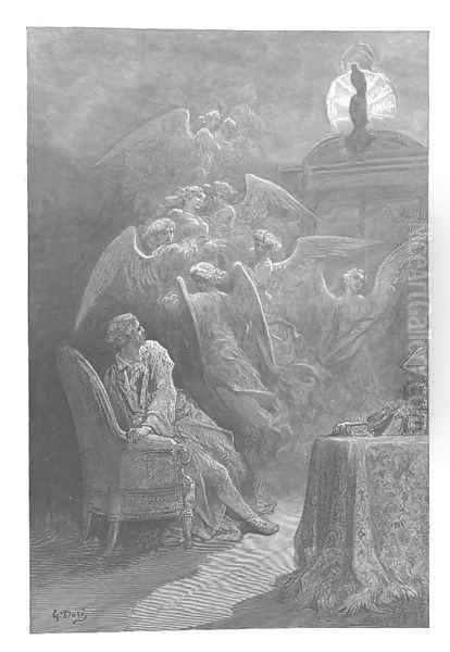 Respite?respite and nepenthe from thy memories of Lenore!'	 - view 1