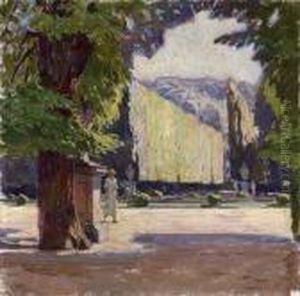 Im Schlospark Schonbrunn by Carl Moll