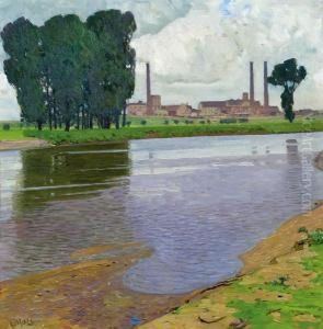 Flusslandschaft Flusslandschaft