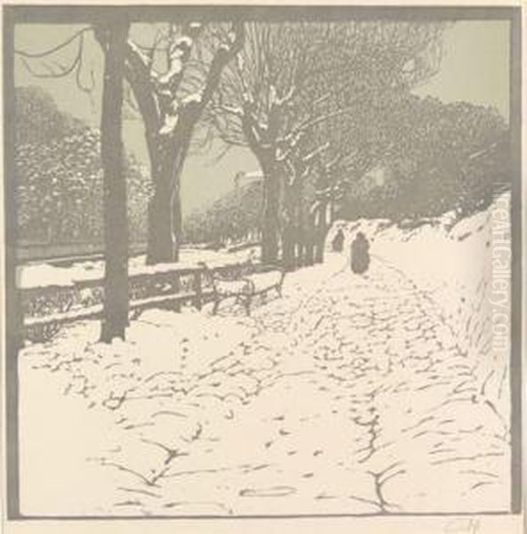 Winter (hohe Warte Inwien) - view 1