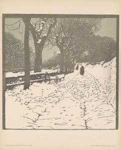 Winter by Carl Moll