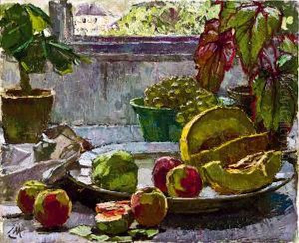 Stillleben Mit Melone - view 1