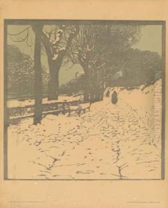 Winter (hohe Warte Inwien) by Carl Moll