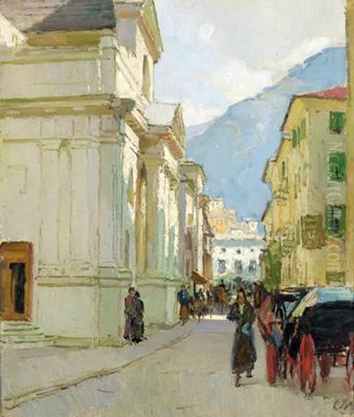 Rapallo, Piazza Cavour - view 1