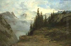 Paysage des Alpes by Gustave Dore