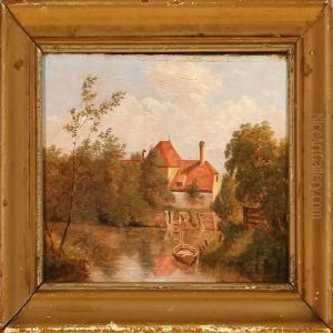 House At Dammed Lake