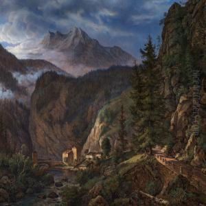 Landeck Castle On The River Inn