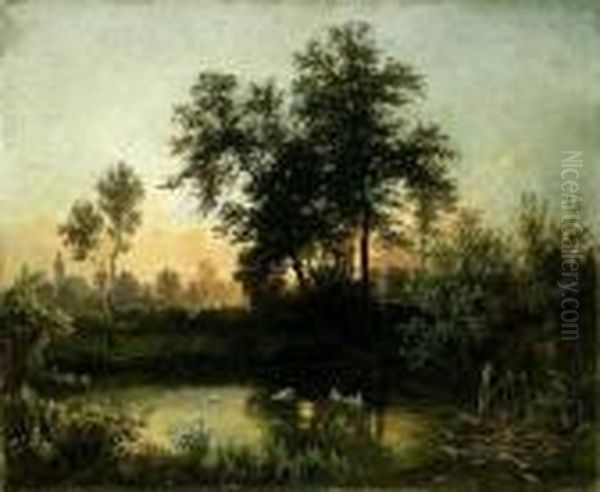 Sunset By The Waterside - view 1