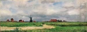 Paesaggio Olandese by Robert Charles Gustave Laurens Mols