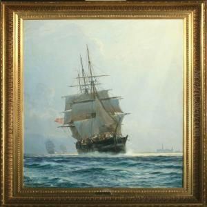 Frigates At The Sea
