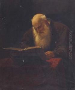 Monaco Che Legge Un Libro