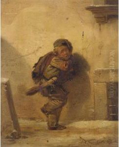 The Little Chimney Sweeper by Giuseppe Molteni