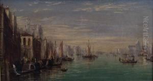 View Of The Grandcanal In Venice