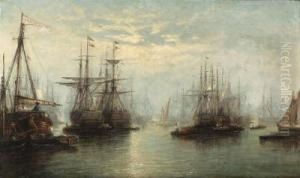 The Port Of London; And Thames At London Bridge The Port Of London; And Thames At London Bridge
