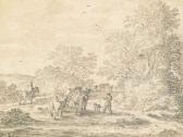 Le Troupeau Sur La Route - view 1