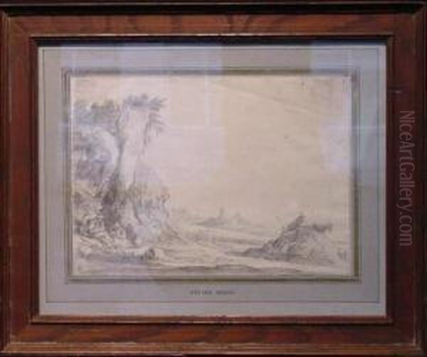 Herders At Rest In A Landscape - view 1