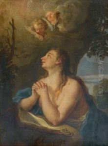 Sainte Madeleine En Priere by Paolo Monaldi