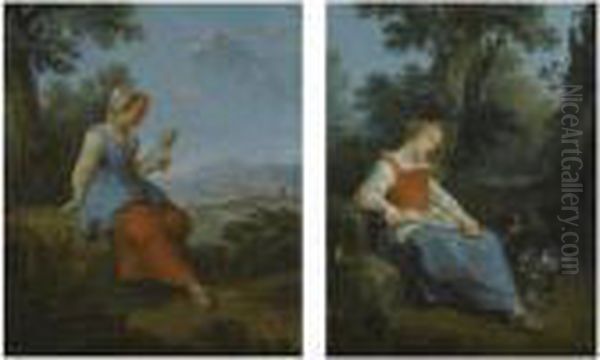 A Shepherdess At Rest - view 1