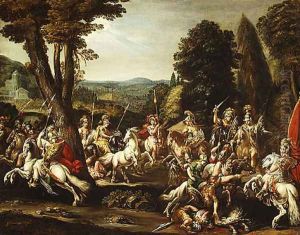 Triumph of the Amazons 1620s by Claude Deruet