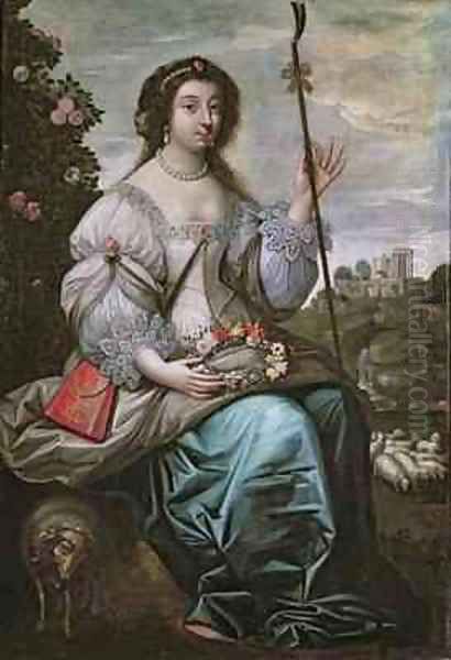 Julie d'Angennes 1607-71 as Astree - view 1