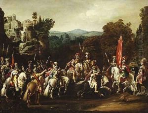 Departure of the Amazons 1620s by Claude Deruet