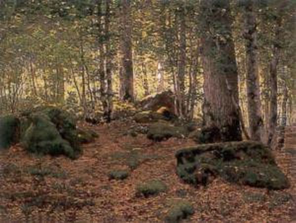 Luminous Forest At Fontainbleau - view 1