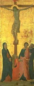 Crucifixion by Jacopo Del Casentino