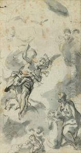 L'annonciation by Domenico Mondo