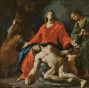 Compianto Su Cristo Morto by Domenico Mondo