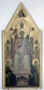 St. Bartholomew enthroned with Angels