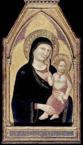 Madonna and Child by Jacopo Del Casentino
