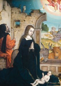The Nativity by Juan De Flandes