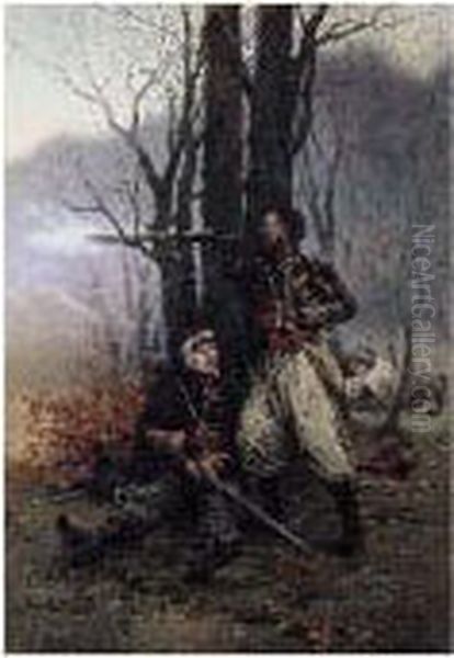 Le Turco Ben Kaddour Au Combat De Lorcy, Dec. 1870 - view 1