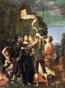 Capture Of Christ by Juan De Flandes