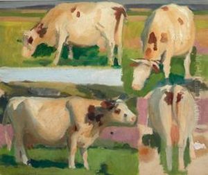 Vacas by Jose Mongrell Torrent