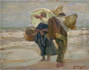 Pareja En La Playa (couple On The Beach)