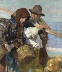 La Vuelta De La Pesca (return From The Catch) by Jose Mongrell Torrent