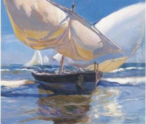 La Barca by Jose Mongrell Torrent