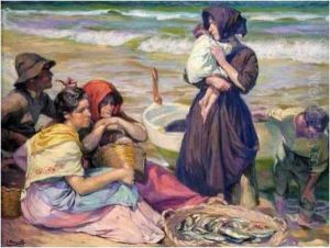 Frente Al Mar (by The Sea) by Jose Mongrell Torrent