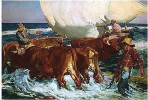 After 'sol De La Tarde' By Joaquin Sorolla After 'sol De La Tarde' By Joaquin Sorolla