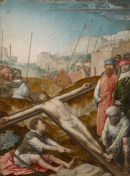 Christ Nailed To The Cross - view 1