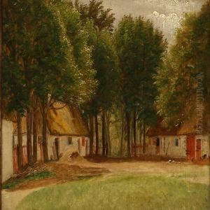 Spring Day At A Farmhouse