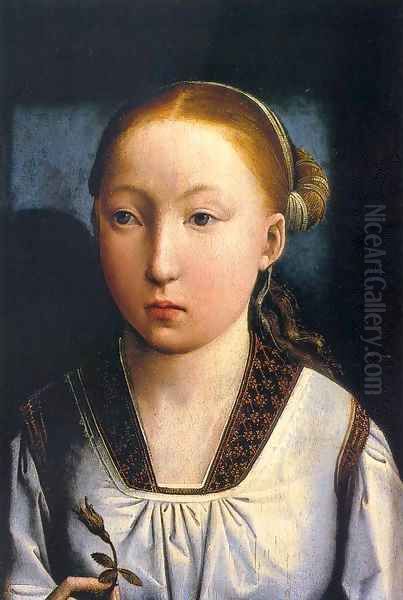 Portrait of an Infanta by Juan De Flandes
