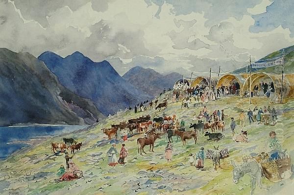 Fair-day In Connemara - view 1